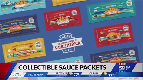 heinz mustard state packets|Heinz releasing sauce packets unique to every state